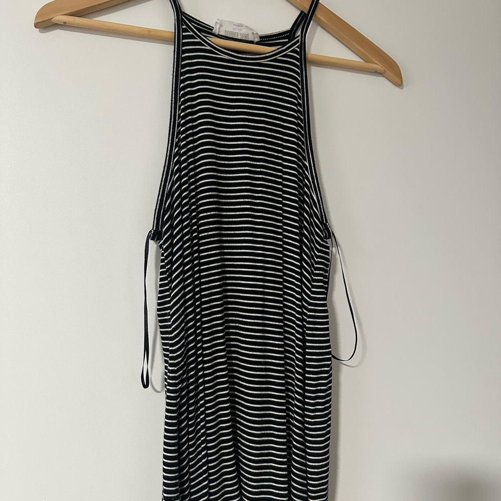 Striped Sleeveless Shirt